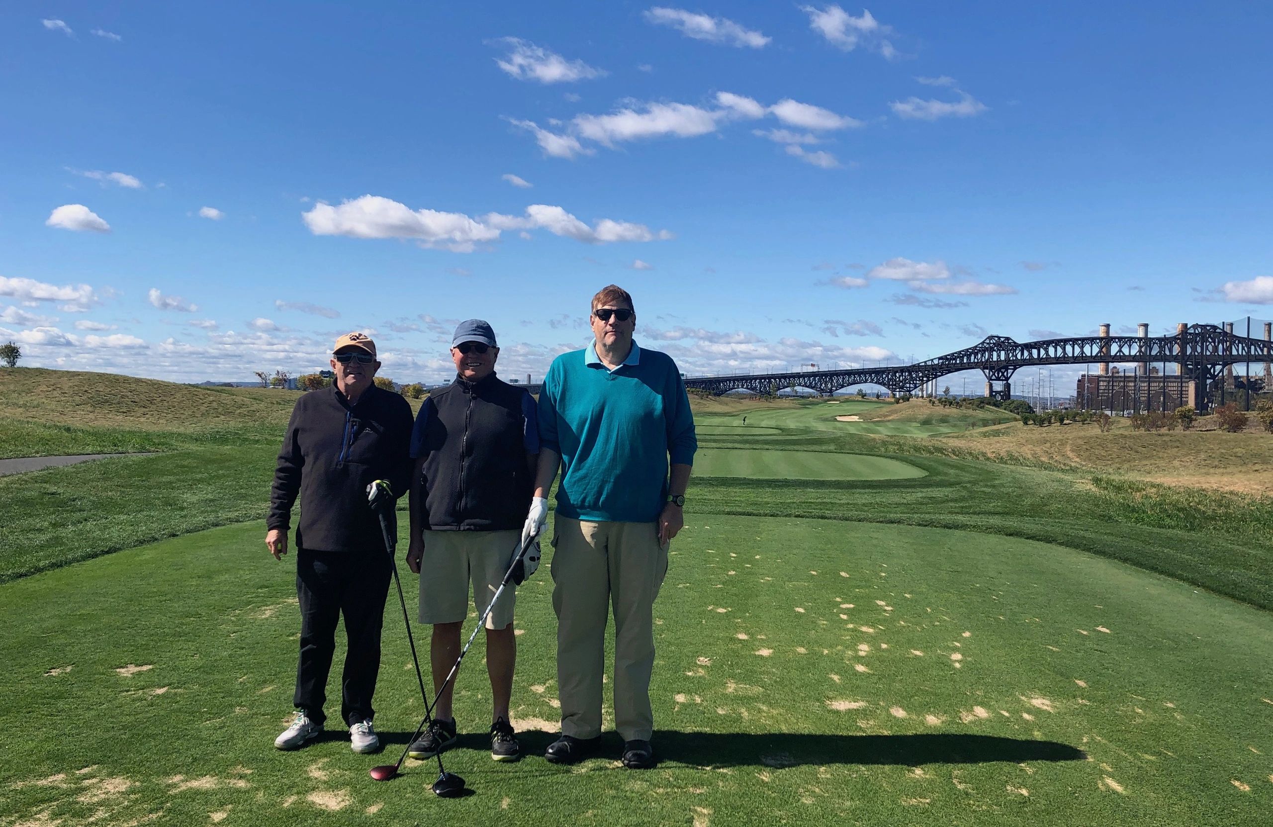 On the fairway
